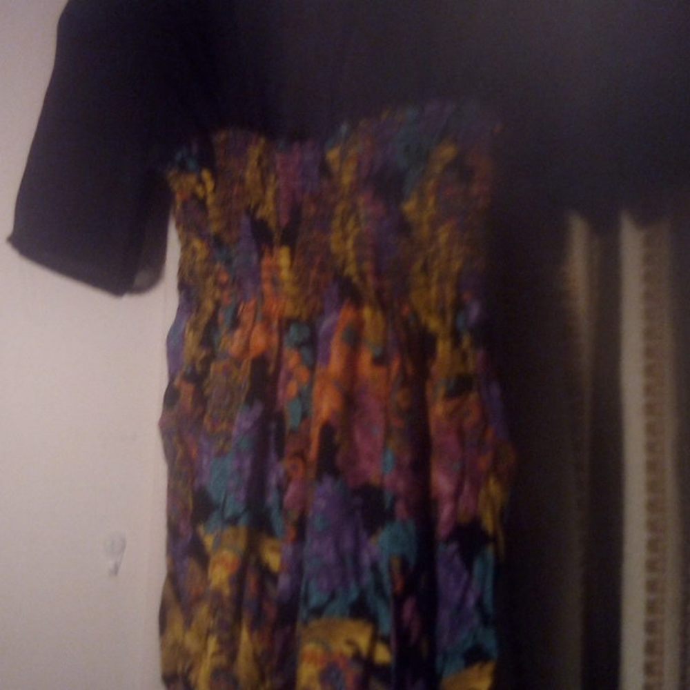 Skirt in flower print